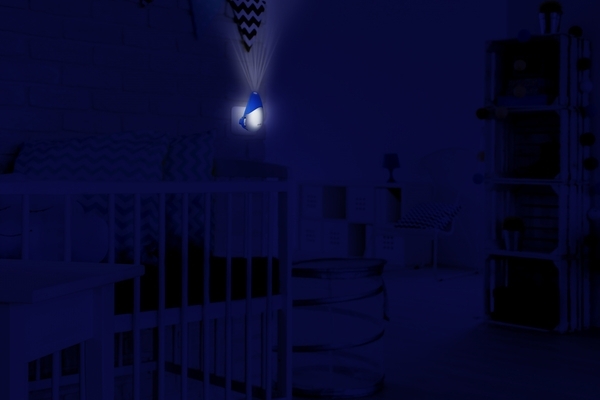 Світильник-нічник Beaba Shiny, синій (930274) - Pampik - 3