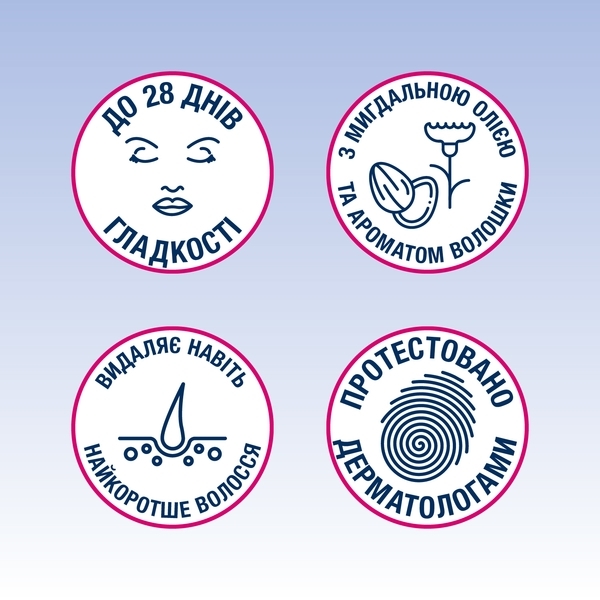 Воскові смужки Veet Easy-Gelwax для чутливої ​​шкіри обличчя, 20 шт. - Pampik - 5