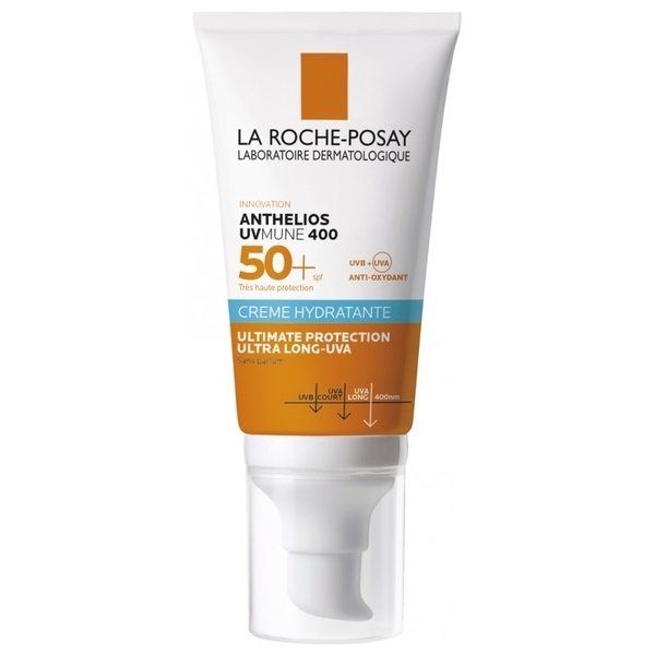 Солнцезащитный крем La Roche-Posay Anthelios UVMUNE400 SPF50+, 50 мл - Pampik