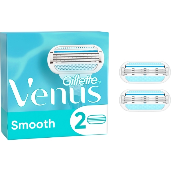 Сменные картриджи для бритья Venus Smooth, 2 шт. - Pampik