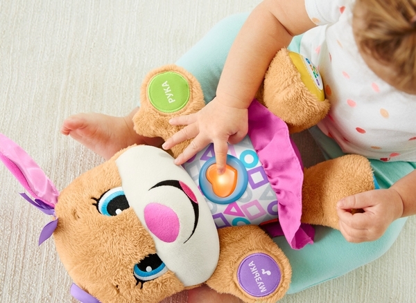 Розвиваюча іграшка Fisher-Price Сестричка розумного цуценя з технологією Smart Stages, російська (FPP81) - Pampik - 4