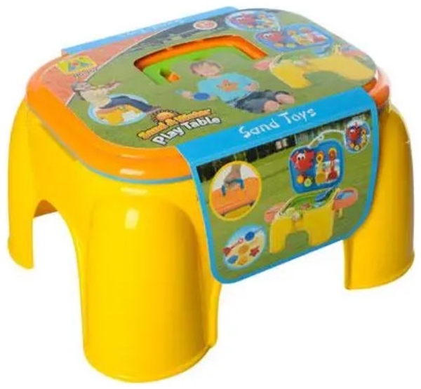 Столик-пісочниця Bambi, жовтий із блакитним (HG-157) - Pampik - 2