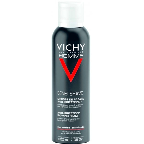 Піна для гоління Vichy Homme, для чутливої ​​шкіри, 200 мл - Pampik
