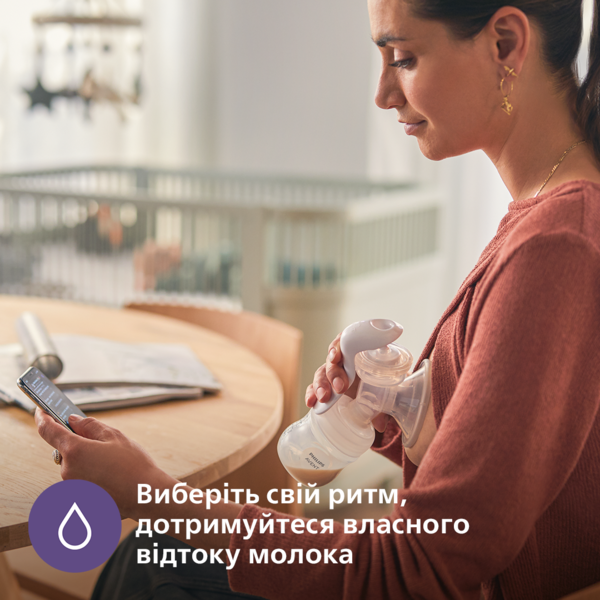 Набір для сціджування Philips AVENT Молоковідсмоктувач механічний + аксессуари (SCF430/16) - Pampik - 5