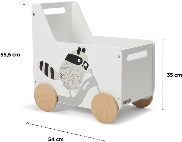 Ящик для іграшок Kinderkraft Racoon (KKHRACOSKR0000) - Pampik - 5