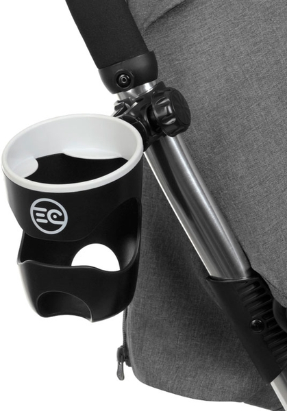 Универсальный подстаканник для коляски El Camino, черный (ME 1060) - Pampik