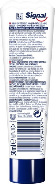 Зубная паста Signal детская фруктовая, 50 мл - Pampik - 2