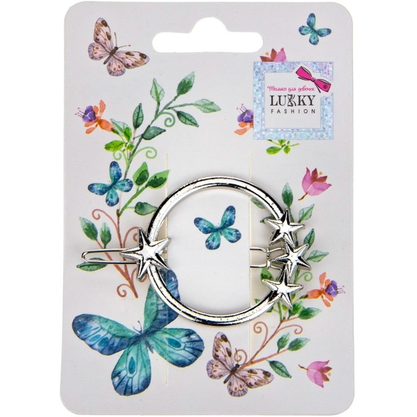 Заколка для волос Lukky, в ассортименте (T18576) - Pampik