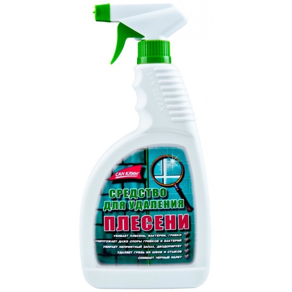 Средство очищающее San Clean для удаления плесени и грязи, с распылителем, 750 мл - Pampik