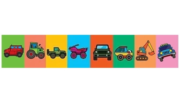 Книга Наклей и раскрась, Джип - Pampik - 3