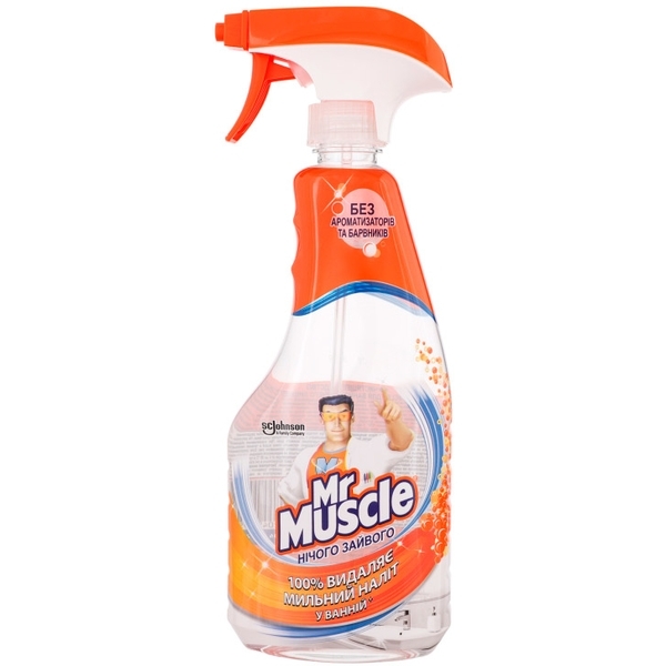 Средство чистящее для ванной Mr.Muscle Ничего лишнего, 500 мл - Pampik