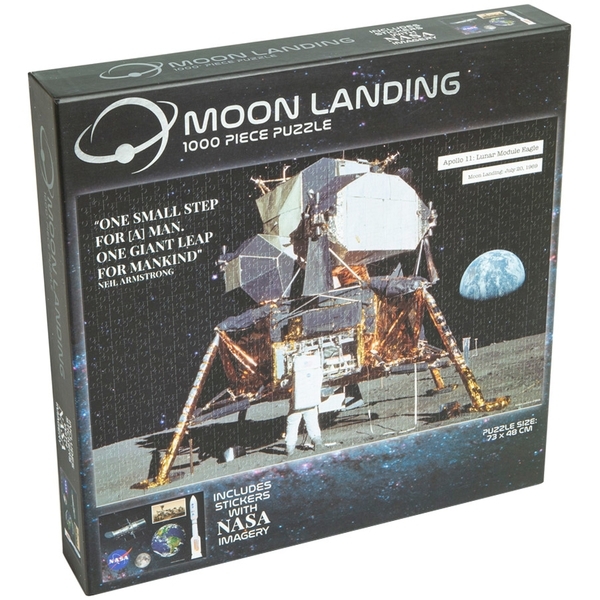 Пазл Аполлон-11 RMS-NASA Висадка на місяць (82-0014-B) - Pampik