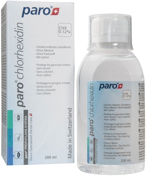 Ополаскиватель для полости рта Paro Swiss Chlorhexidin 0,12%, 200 мл - Pampik - 2