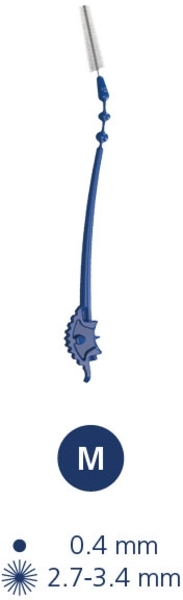 Змінні щітки міжзубні Paro Swiss Slider M, 6 шт. - Pampik - 2