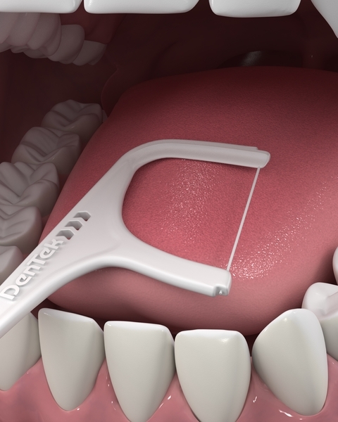 Флосс-зубочистки DenTek Комплексне очищение, 75 шт. - Pampik - 5