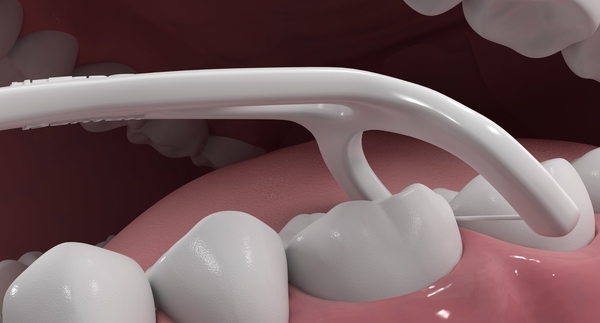 Флос-зубочистки DenTek Комплексне очищення Задні зуби, 75 шт. - Pampik - 5