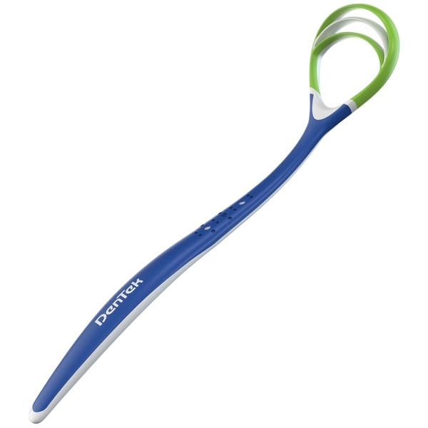 Очищувач язика DenTek Комфортне очищення, блакитний - Pampik