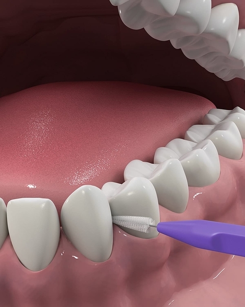 Міжзубні щітки DenTek тонкі. 32 шт. - Pampik - 4