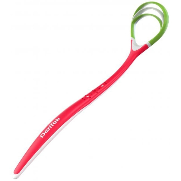 Очищувач язика DenTek Комфортне очищення, рожевий - Pampik