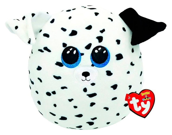 М'яка іграшка TY Squish-a-boos Пес Fetch, 40 см (39218) - Pampik