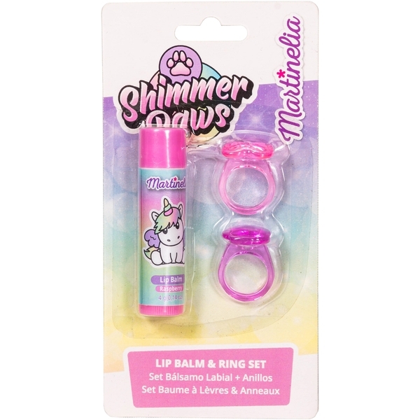Набір бальзам для губ та кільця Martinelia (30573) - Pampik