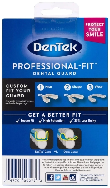 Зубна капа DenTek Професійна посадка Максимальний захист - Pampik - 2