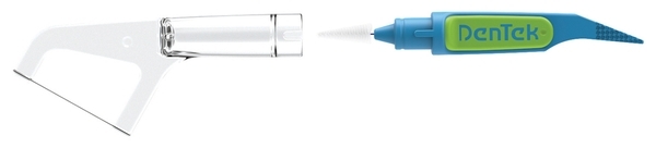 Міжзубні очищувачі DenTek 3в1 із просунутим фторовим покриттям, 16 шт. - Pampik - 3