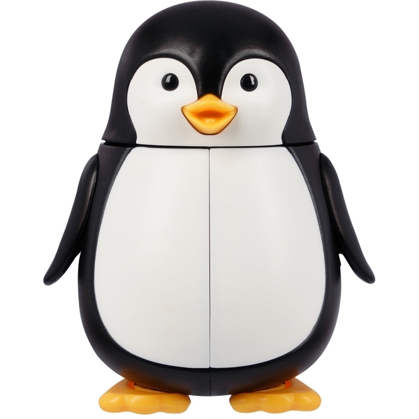 Футляр для зубных щеток DenTek Пингвин, черный - Pampik