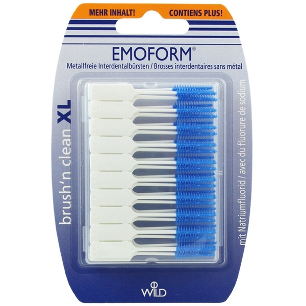 Міжзубні щітки Dr. Wild &. AG Emoform Brush'n Clean XL, 50 шт. - Pampik