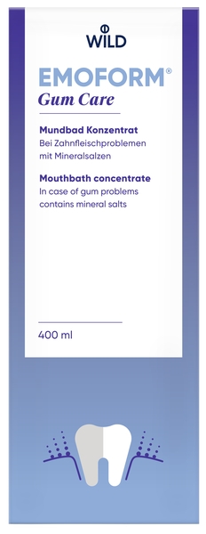 Ополаскиватель для полости рта Dr. Wild &.Co. AG Emoform Уход за десной, концентрат 400 мл - Pampik - 3