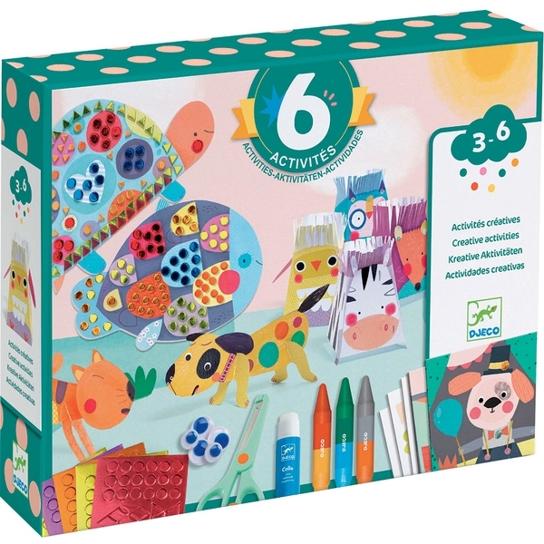 Набор для творчества Djeco Домики для животных (DJ09293) - Pampik