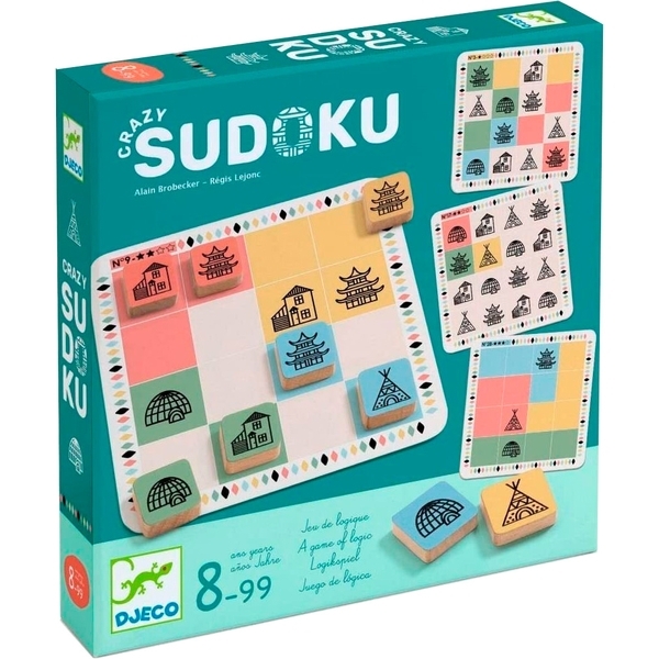 Настільна гра Djeco Божевільне судоку (DJ08488) - Pampik