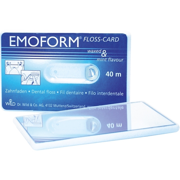 Флосс-карта - дзеркало Dr. Wild &. AG Emoform Floss Card, 40 м - Pampik