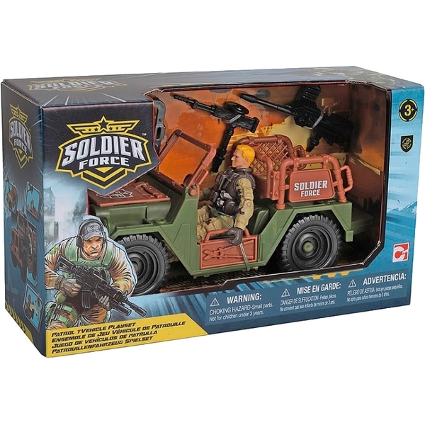 Игровой набор Chap Mei Солдаты ATV (545300-1) - Pampik