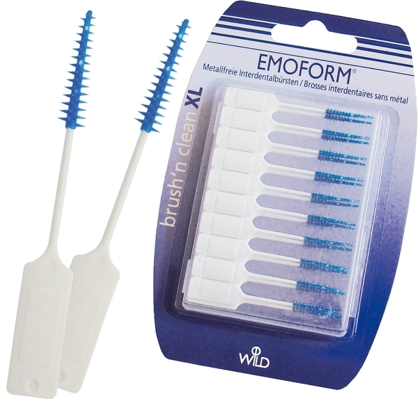 Міжзубні щітки Dr. Wild &. AG Emoform Brush'n Clean XL, 20 шт. - Pampik - 2