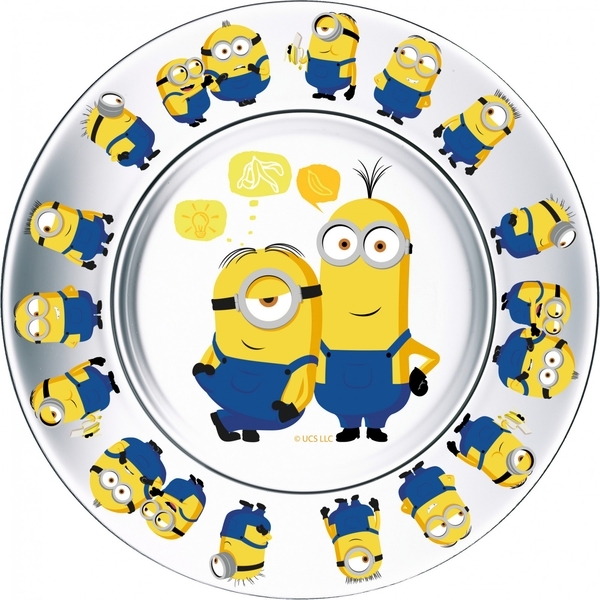 Тарілка ОСЗ Міньйони 2, 19,6 см (16с1914 4ДЗ Міньон2) - Pampik