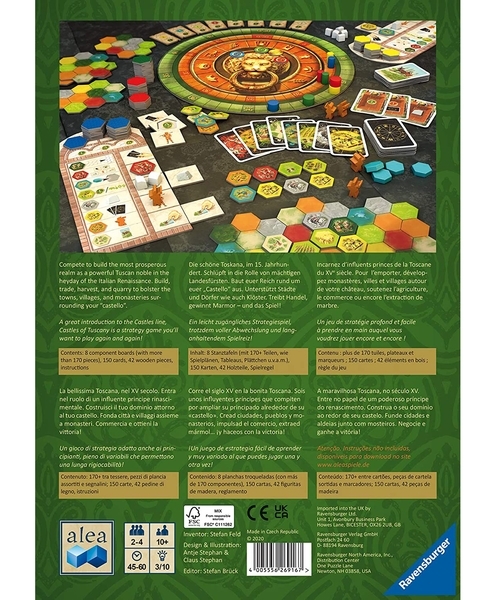 Настольная игра Ravensburger Замки Тосканы (26916) - Pampik - 2