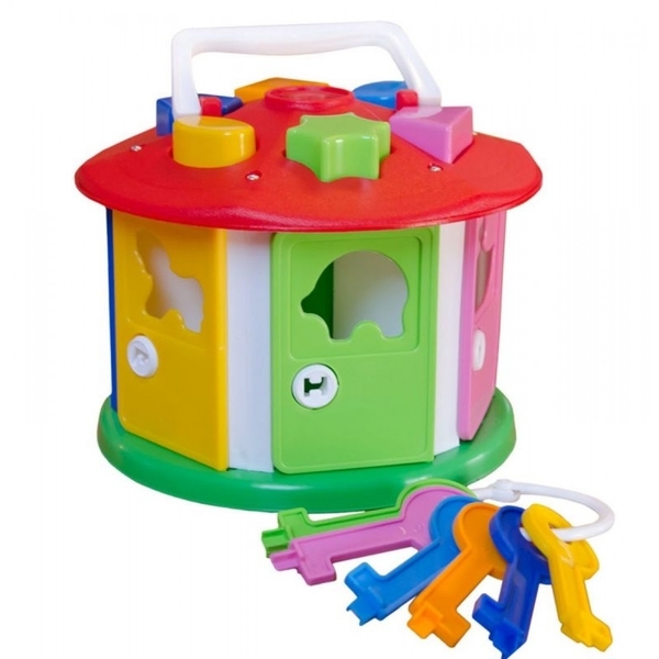 Игрушка-сортер ТехноК Умный малыш Домик (2438) - Pampik - 2