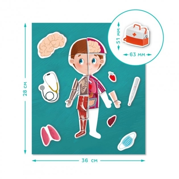 Магнитное тело Dodo, 141 элемент (200220) - Pampik - 2