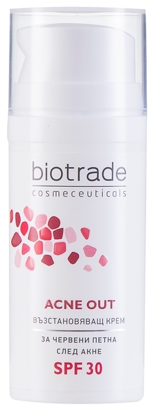 Відновлювальний крем Biotrade Acne Out SPF 30, 30 г - Pampik