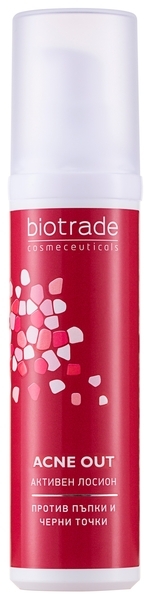 Лосьон для жирной и проблемной кожи Biotrade Acne Out, 60 мл - Pampik