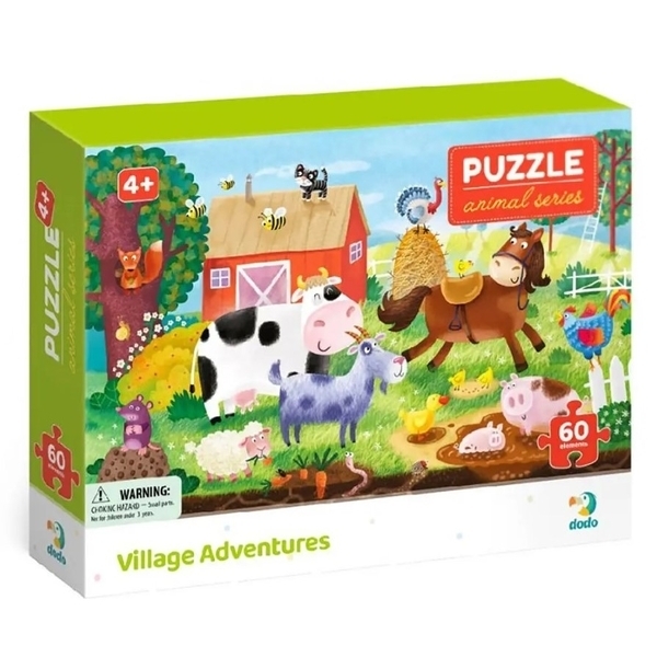 Пазл DoDo Сельские приключения, 60 элементов (300377) - Pampik