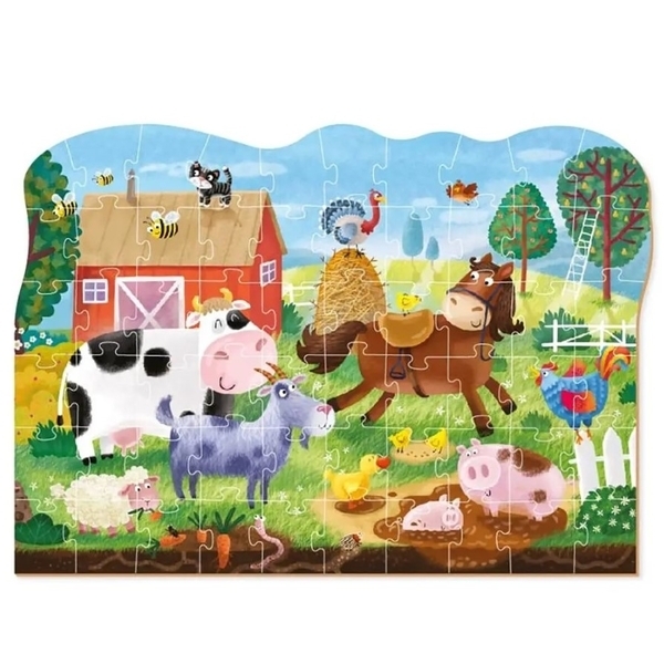 Пазл DoDo Сельские приключения, 60 элементов (300377) - Pampik - 2