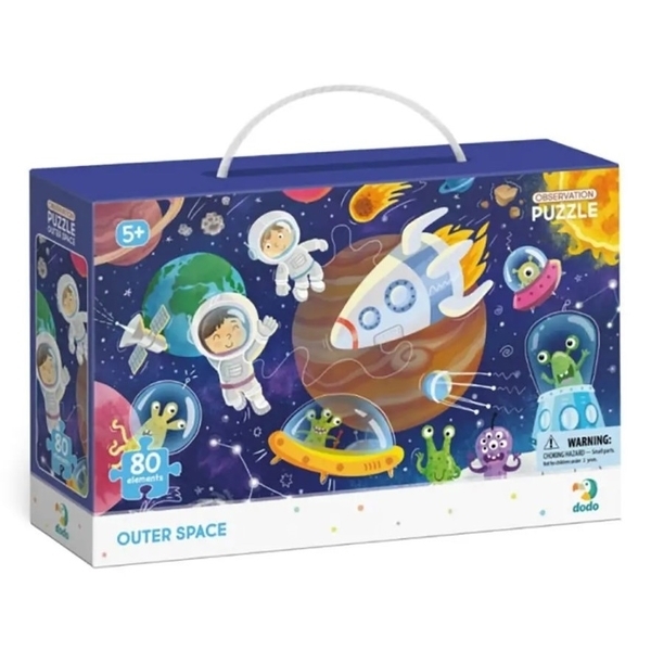 Пазл обсерваційний DoDo Космічний простір, 80 елементів (300368) - Pampik