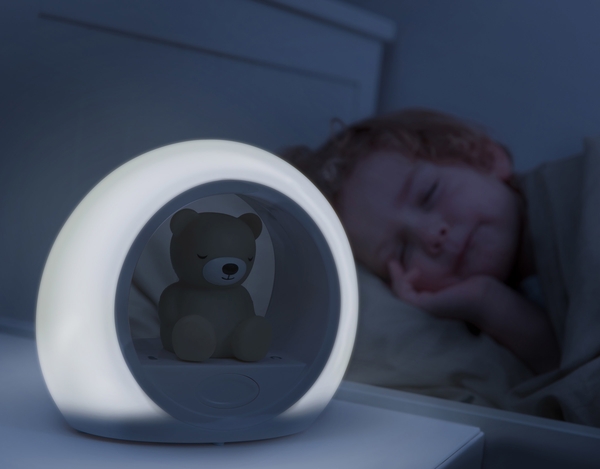 Нічник зі звуковою активацією Zazu Billy Ведмедик, зелений (ZA-BILLY-01) - Pampik - 4