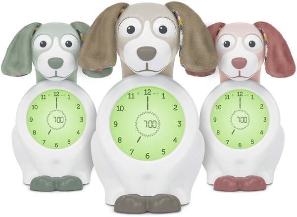 Ночник Zazu Пес Дейв тренер сна с ночником, часами и будильником (ZA-DAVY-01) - Pampik - 8