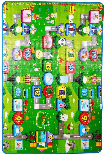 Ігровий килимок Lindo Слова, 180х120 см (F 1011) - Pampik - 2
