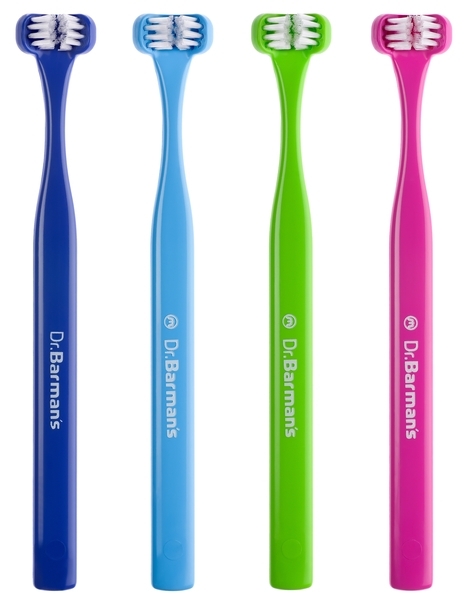 Дитяча зубна щітка Dr. Barman's Superbrush, синій - Pampik - 2