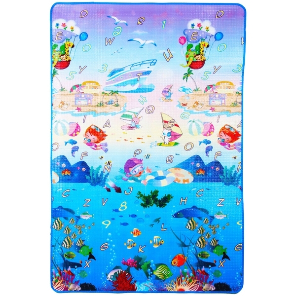 Ігровий килимок Lindo Море, 180х120 см (F 1011) - Pampik