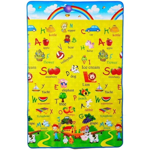 Ігровий килимок Lindo Слова, 180х120 см (F 1011) - Pampik